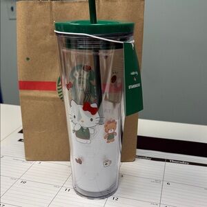 Brand new Hello Kitty X Starbucks insulated cup